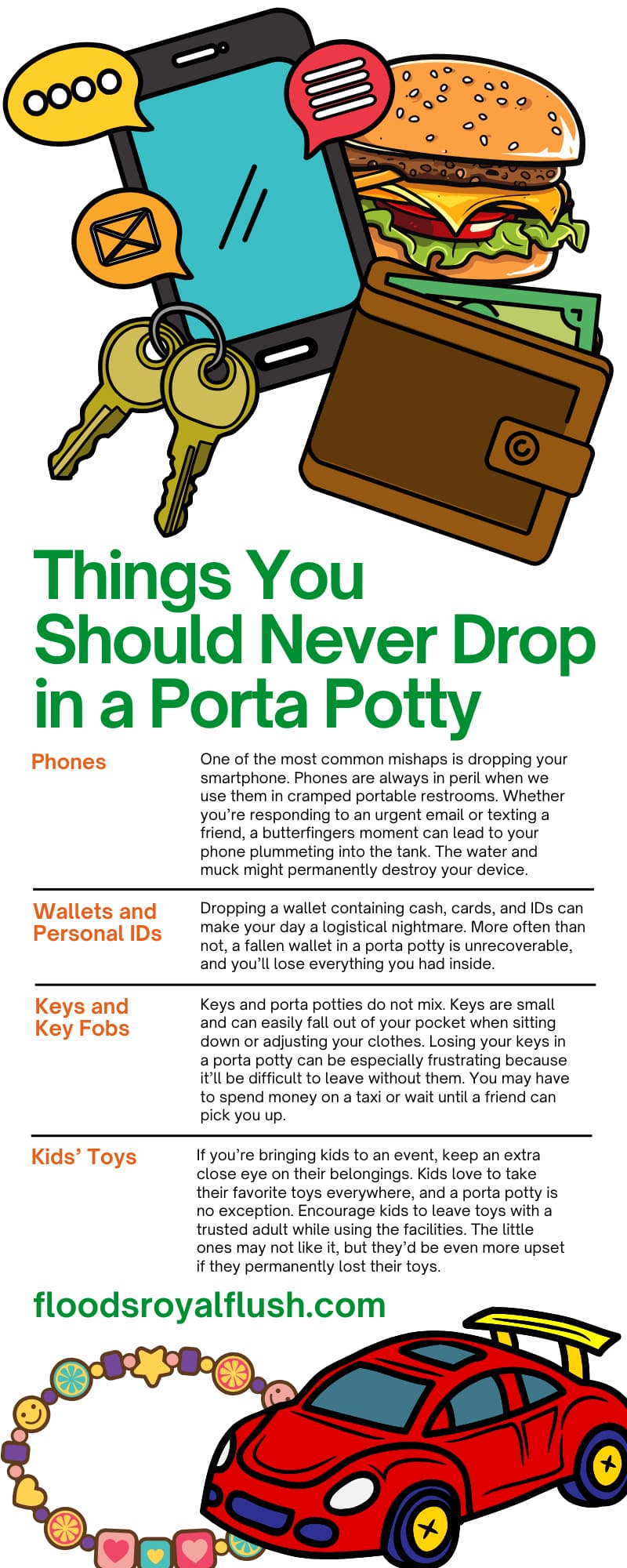 8 Things You Should Never Drop in a Porta Potty