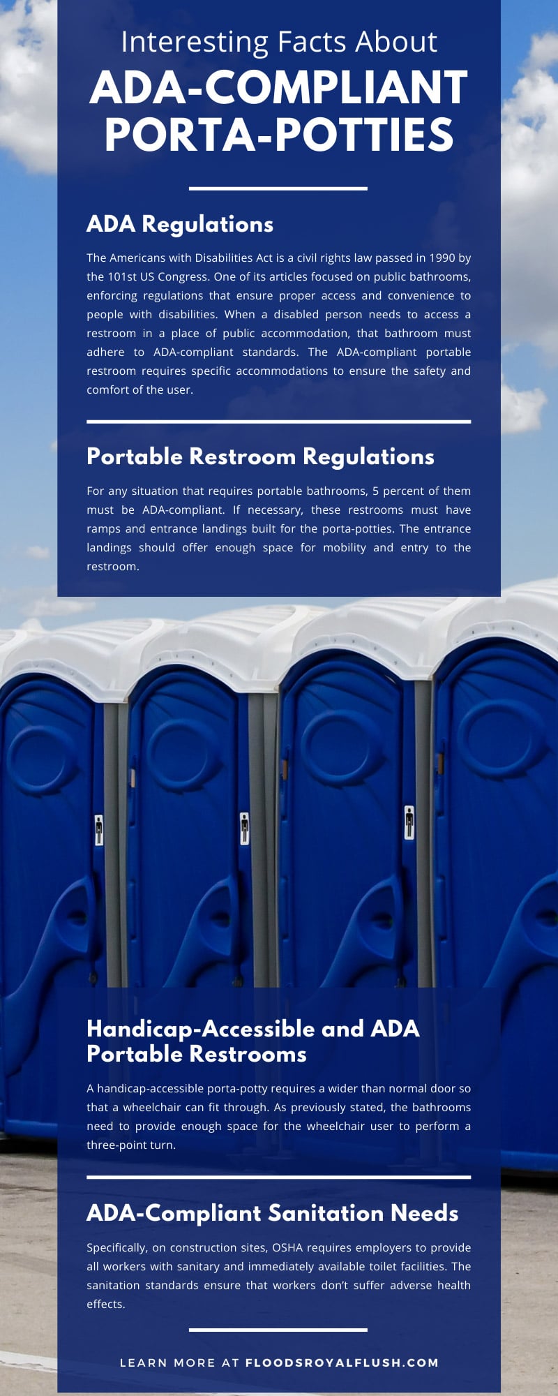 6 Interesting Facts About ADA-Compliant Porta-Potties