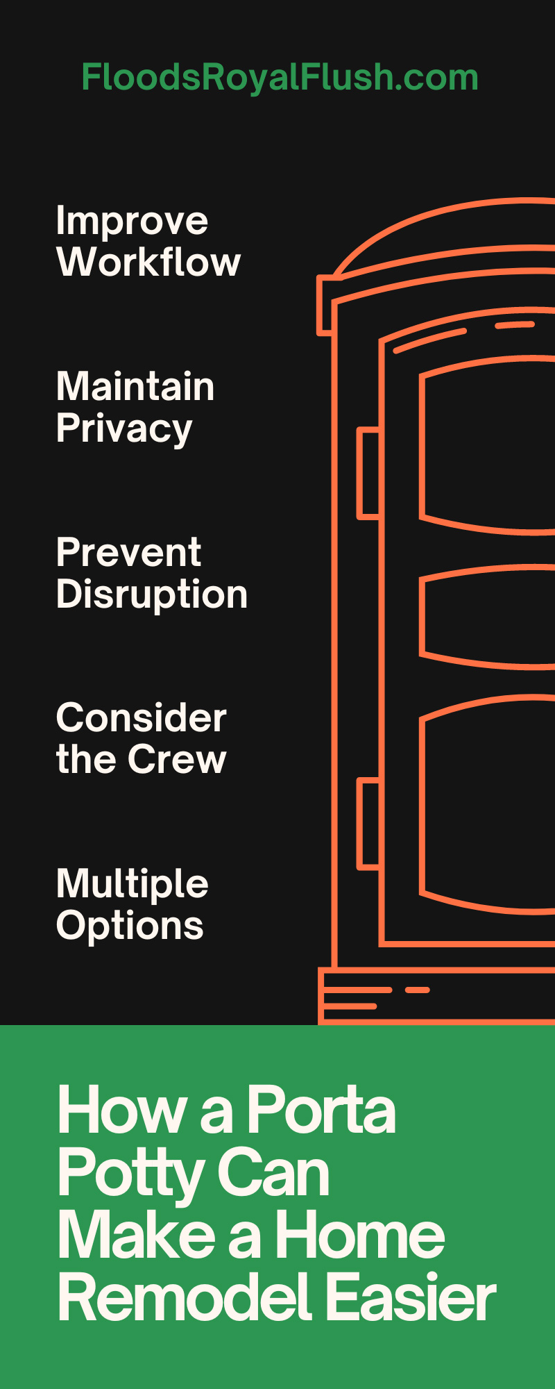 How a Porta Potty Can Make a Home Remodel Easier