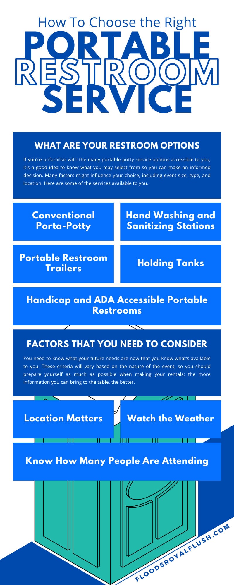 How To Choose the Right Portable Restroom Service