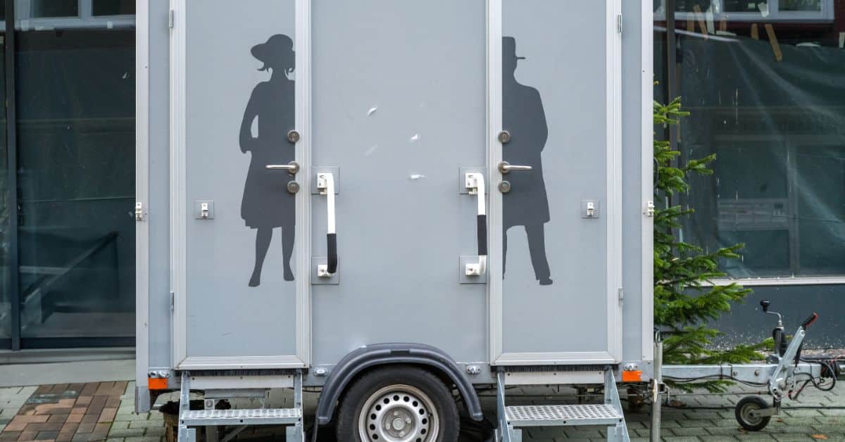13 Fun Ideas for Decorating a Restroom Trailer for an Event