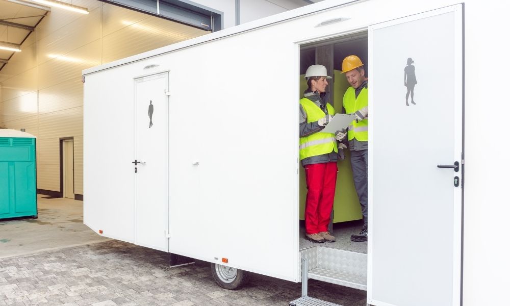 How To Position Portable Restrooms at Construction Sites